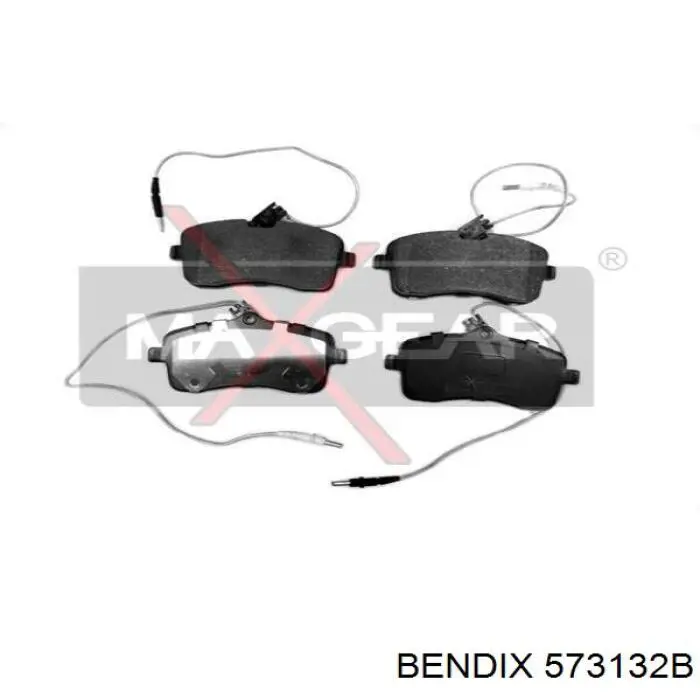 Тормозні колодки Jurid/Bendix 573132B