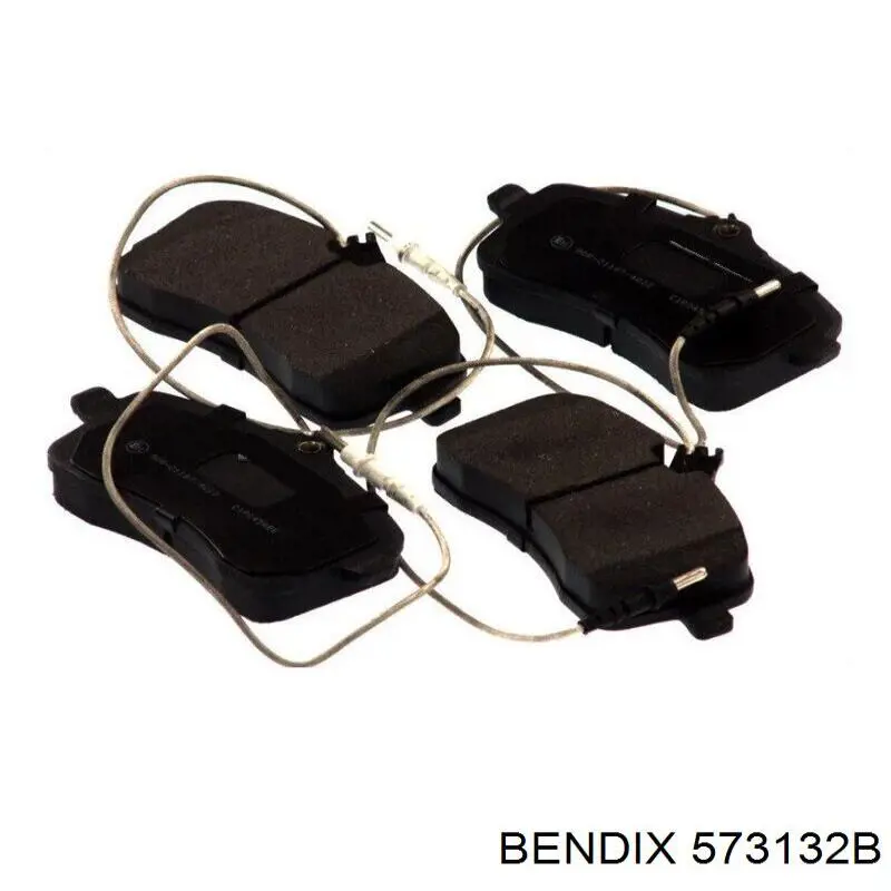 Гальмівні колодки Jurid/Bendix 573132B ціна, від 22.80 USD