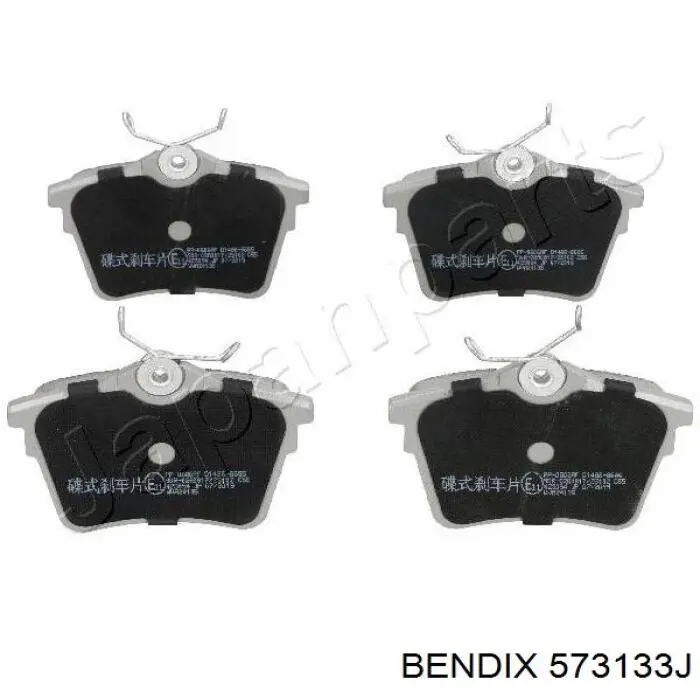 Купити 573133J Jurid/Bendix Задні колодки
