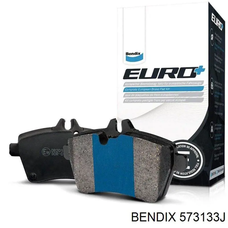 Задні гальмівні колодки 573133J Jurid/Bendix