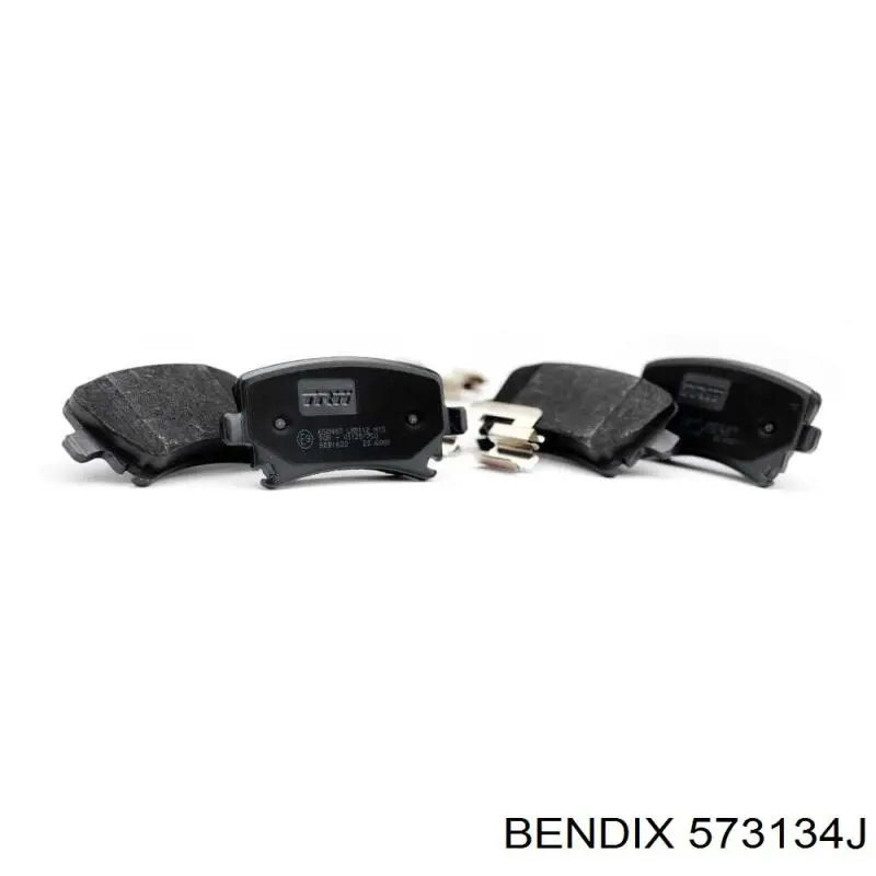 Тормозні колодки Jurid/Bendix 573134J