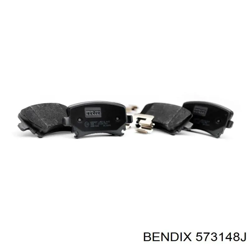 Задні гальмівні колодки Jurid/Bendix 573148J ціна, від 47.01 USD