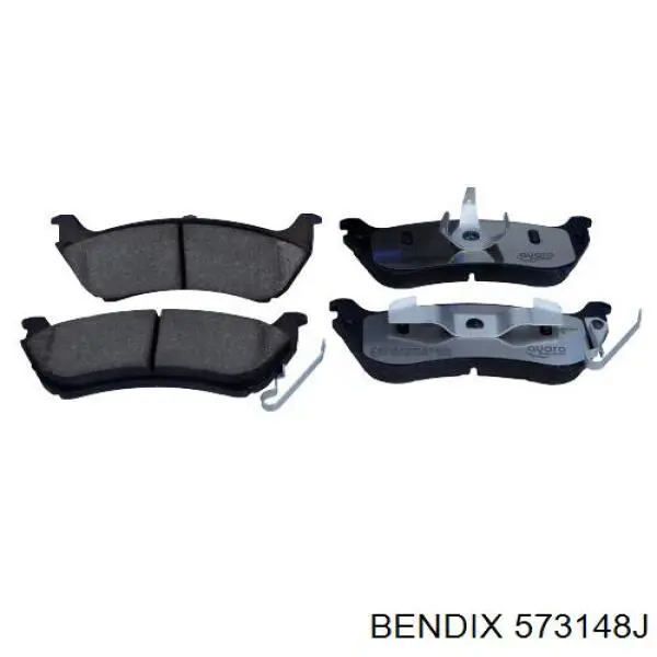 Купити 573148J Jurid/Bendix Задні колодки