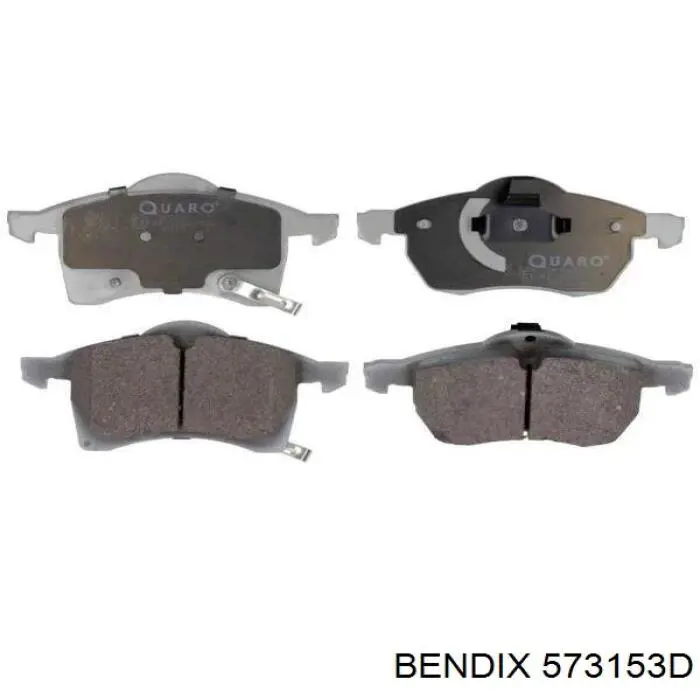 Гальмівні колодки Jurid/Bendix 573153D ціна, від 23.99 USD