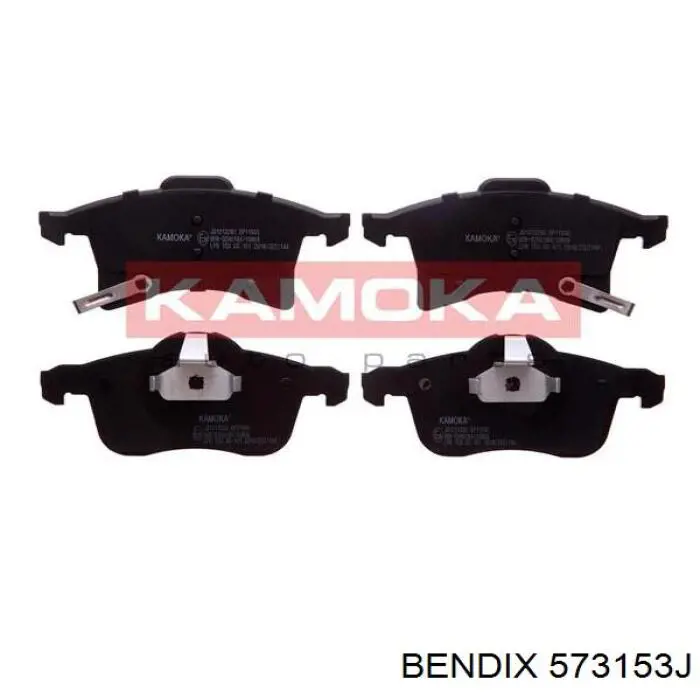 Купити 573153J Jurid/Bendix Колодки гальмівні передні, дискові