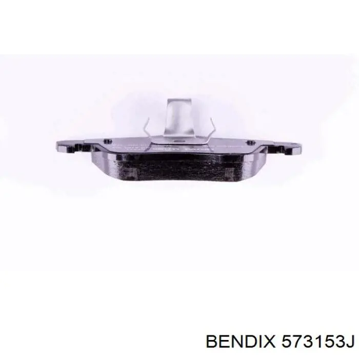 573153J Jurid/Bendix Передні гальмівні колодки