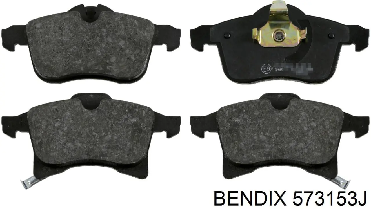 Гальмівні колодки Jurid/Bendix 573153J ціна, від 27.98 USD