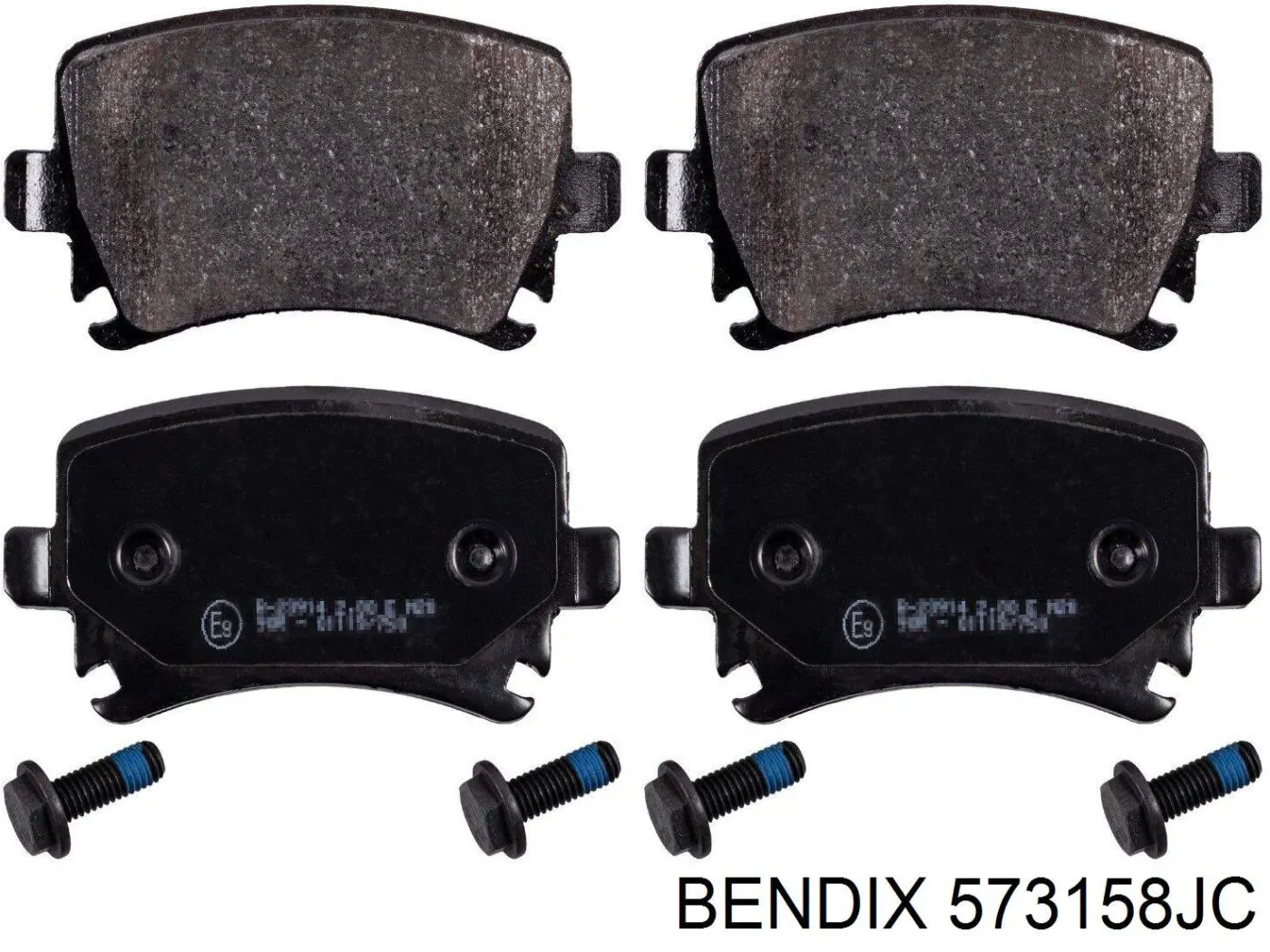 Купити 573158JC Jurid/Bendix Задні колодки