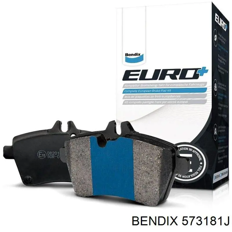 Гальмівні колодки Jurid/Bendix 573181J ціна, від 45.87 USD