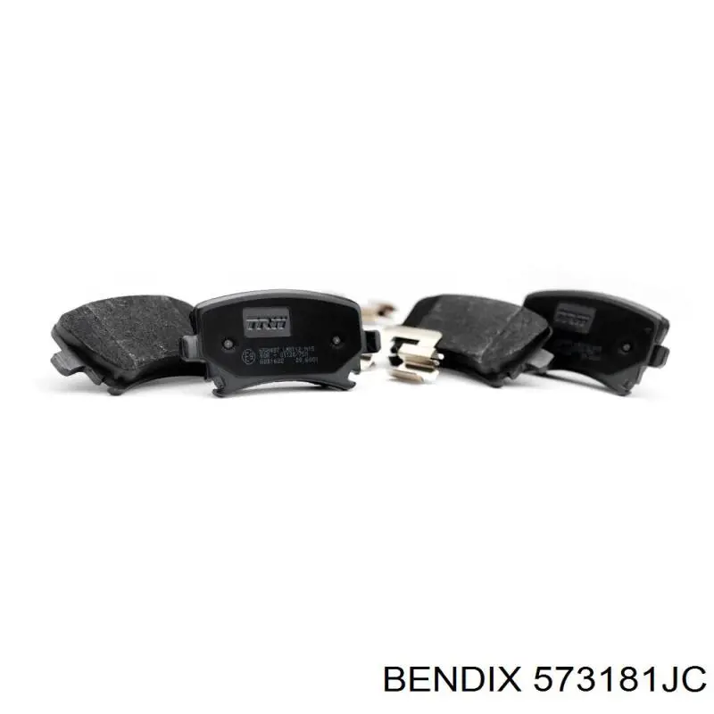 Гальмівні колодки Jurid/Bendix 573181JC ціна, від 58.27 USD
