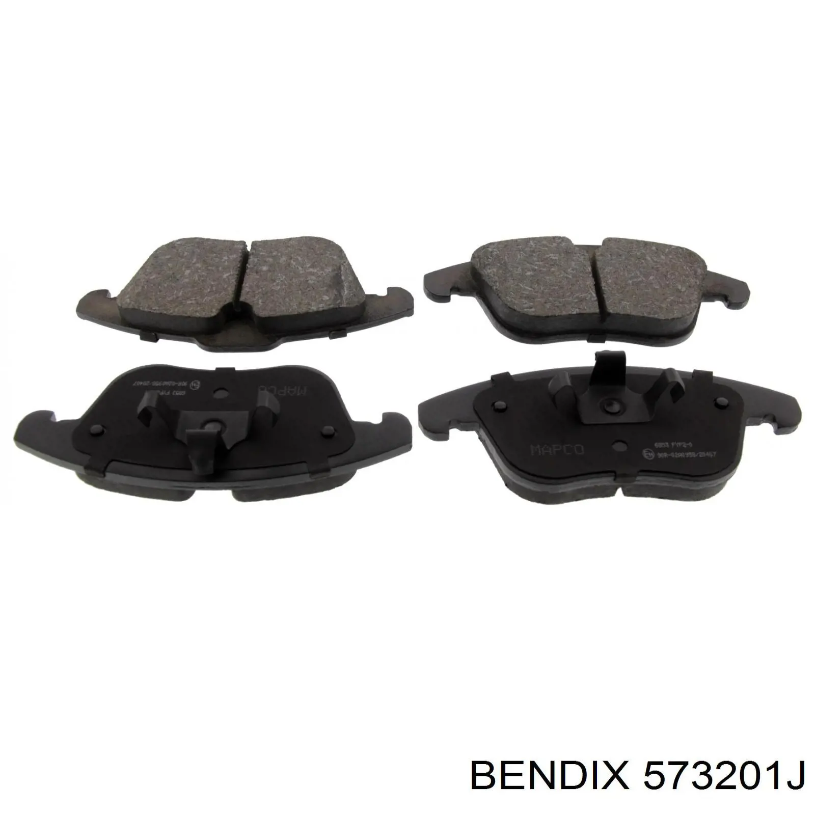Гальмівні колодки Jurid/Bendix 573201J ціна, від 33.84 USD