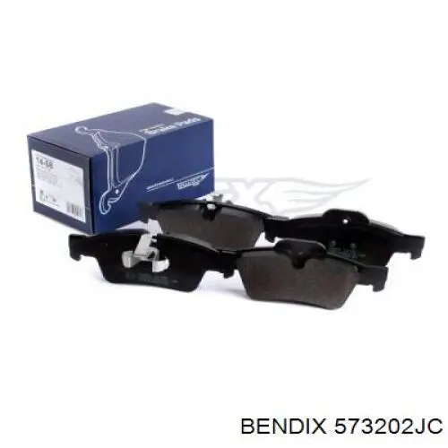 Задні гальмівні колодки 573202JC Jurid/Bendix