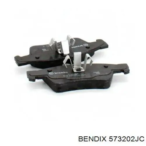 Купити 573202JC Jurid/Bendix Задні колодки