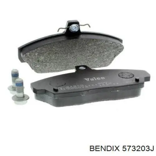 Купити 573203J Jurid/Bendix Колодки гальмівні передні, дискові
