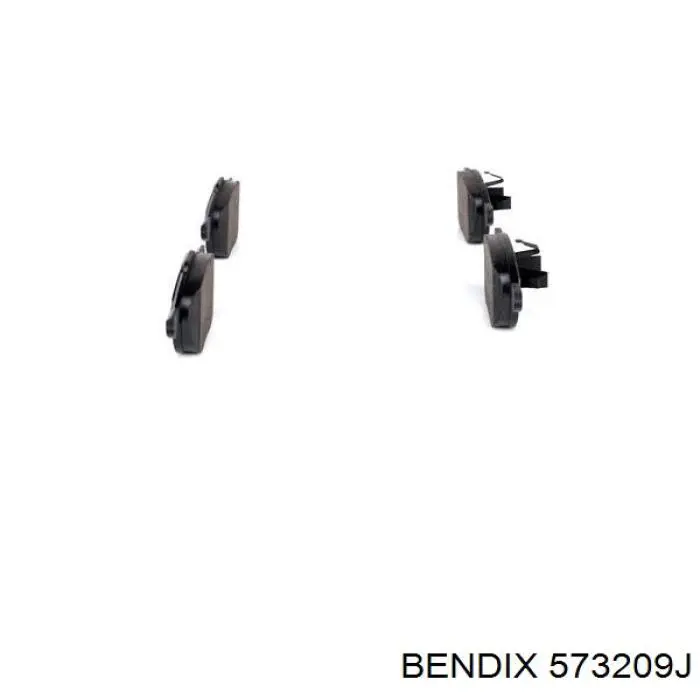 Купити 573209J Jurid/Bendix Колодки гальмівні передні, дискові