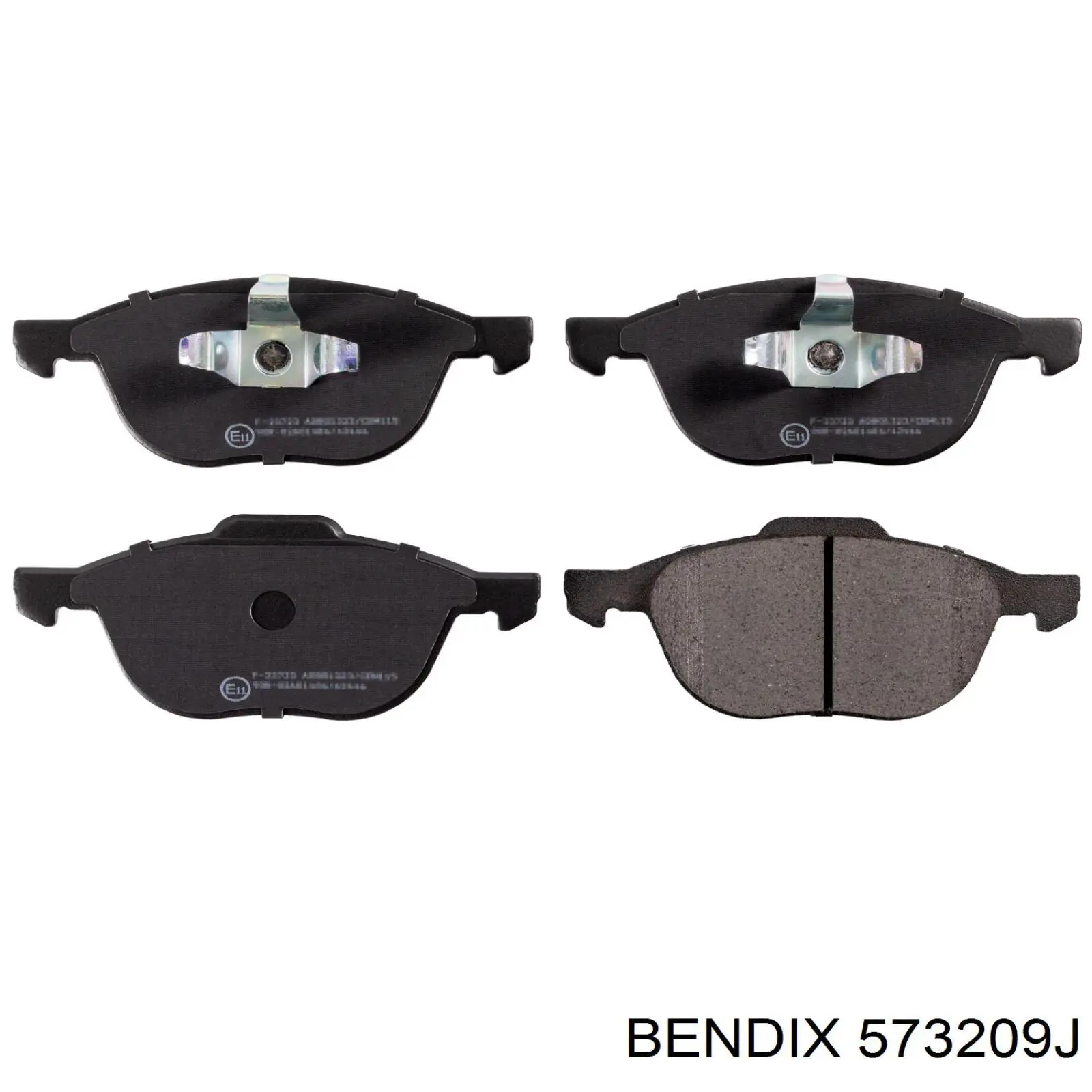 Гальмівні колодки Jurid/Bendix 573209J ціна, від 24.47 USD