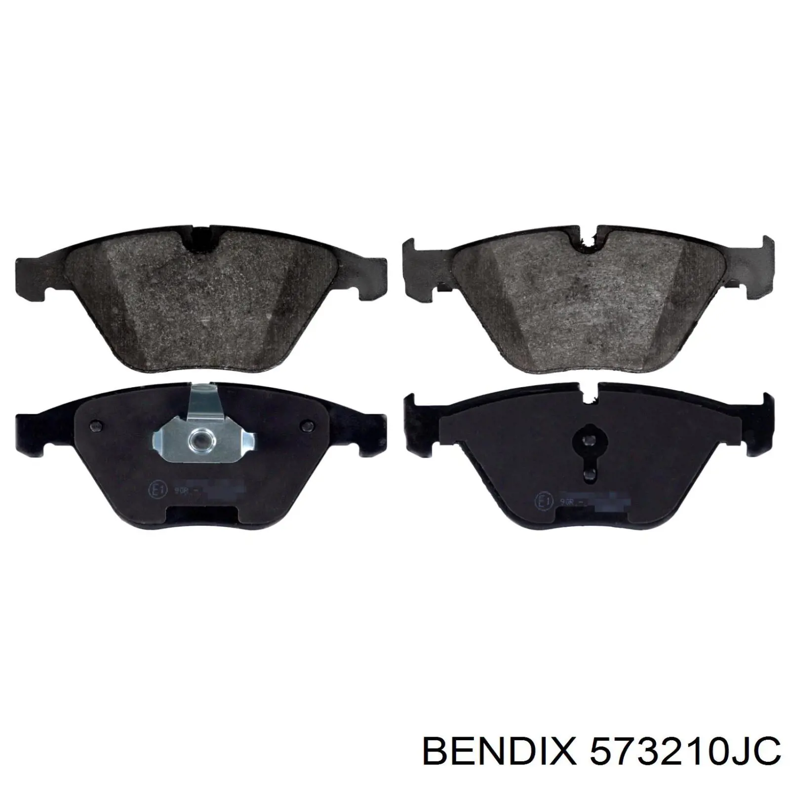 Купити 573210JC Jurid/Bendix Колодки гальмівні передні, дискові