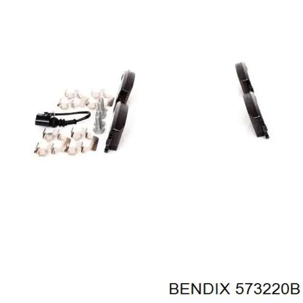 Задні гальмівні колодки Jurid/Bendix 573220B ціна, від 18.38 USD