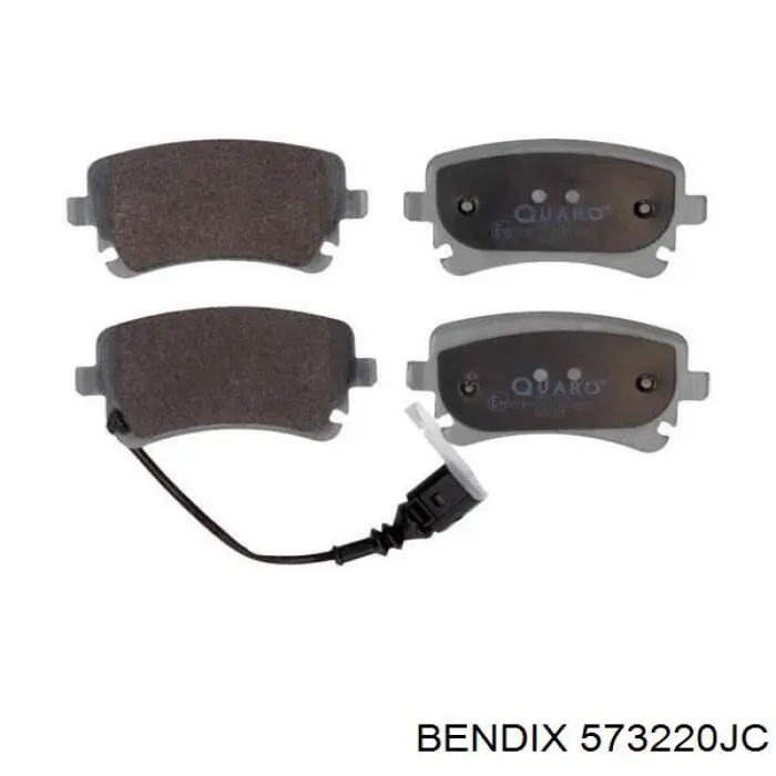 Задні гальмівні колодки Jurid/Bendix 573220JC ціна, від 21.43 USD
