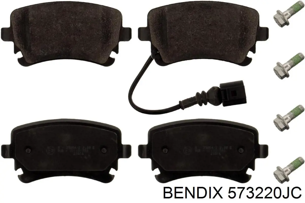 Купити 573220JC Jurid/Bendix Задні колодки