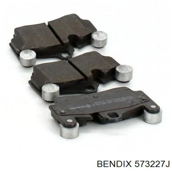Задні гальмівні колодки 573227J Jurid/Bendix