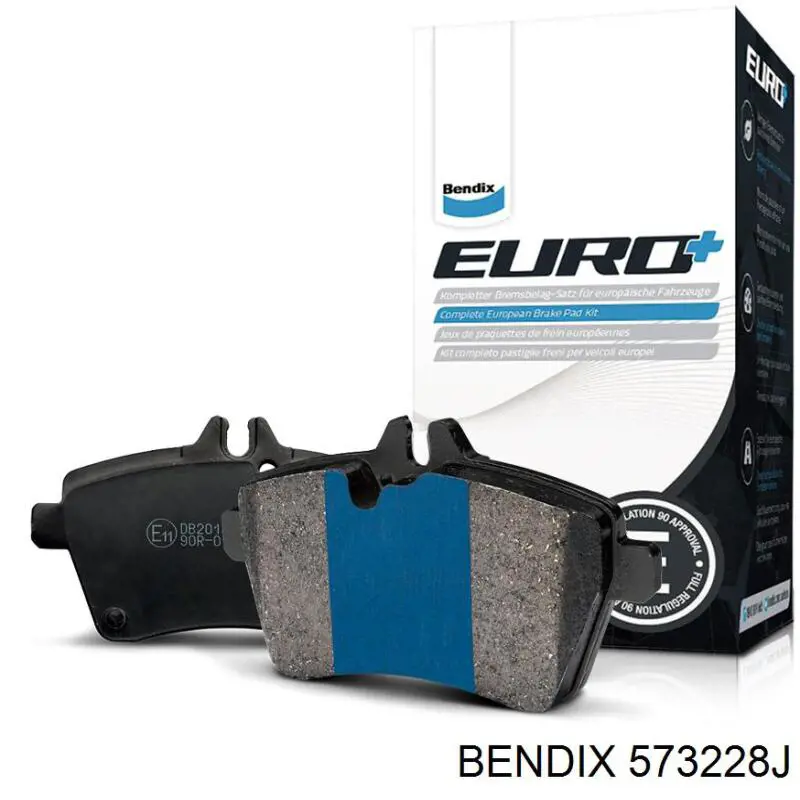 Купити 573228J Jurid/Bendix Задні колодки