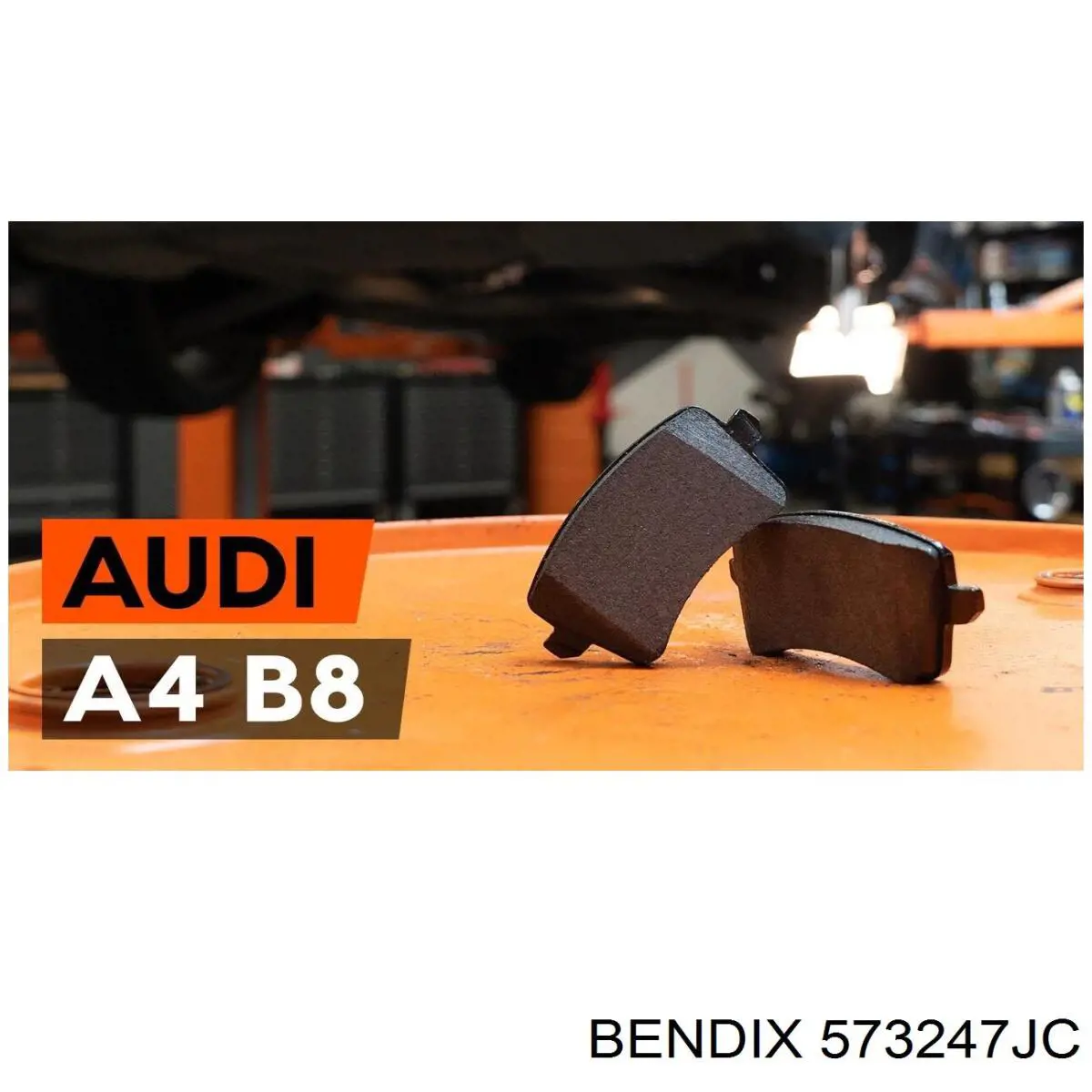 Тормозні колодки Jurid/Bendix 573247JC