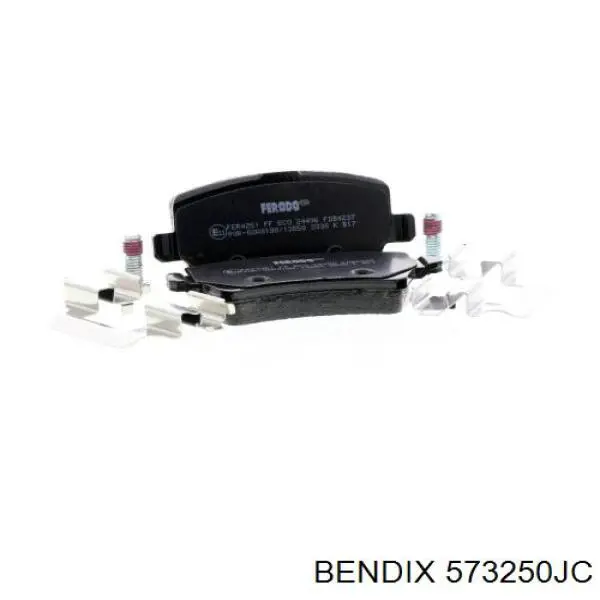 Купити 573250JC Jurid/Bendix Задні колодки