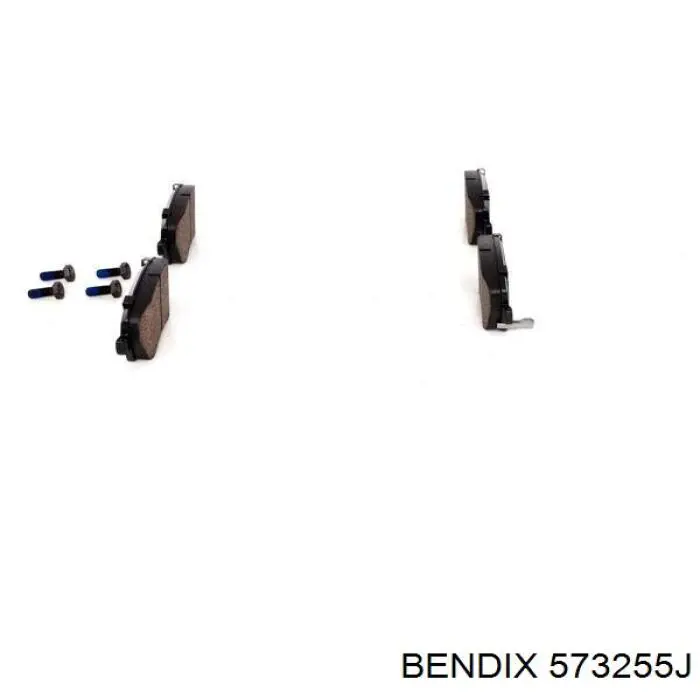 Тормозні колодки Jurid/Bendix 573255J