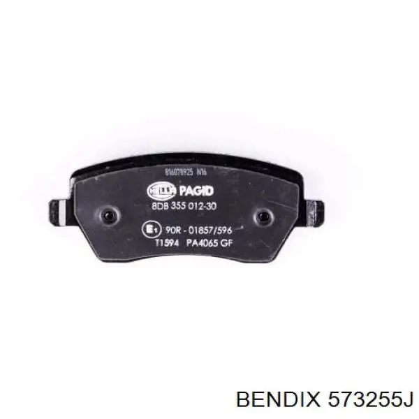 Передні тормозні колодки 573255J Jurid/Bendix