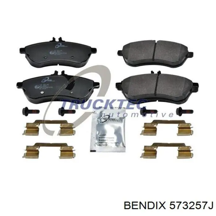 Гальмівні колодки Jurid/Bendix 573257J ціна, від 35.98 USD