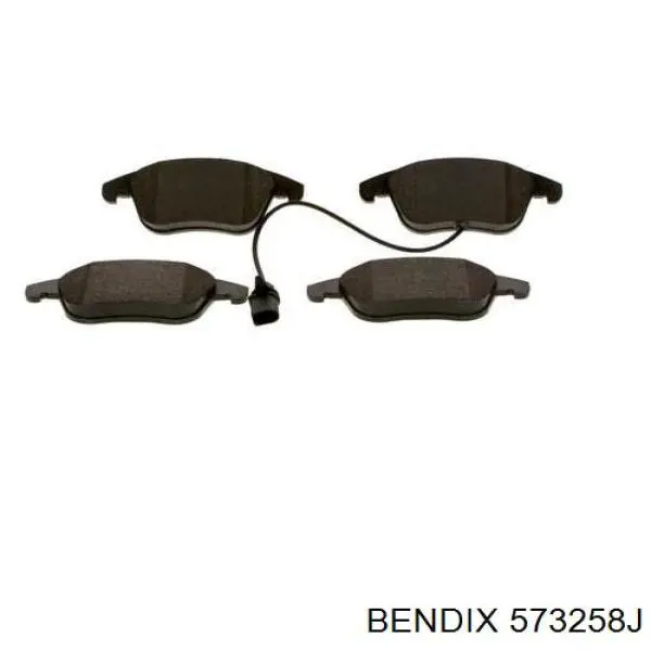 Тормозні колодки Jurid/Bendix 573258J