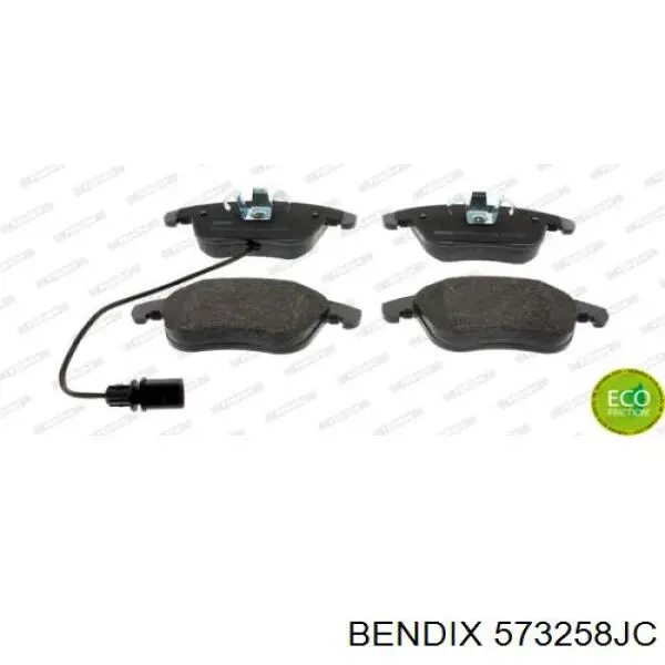 Гальмівні колодки Jurid/Bendix 573258JC ціна, від 48.76 USD