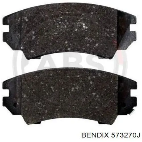 Гальмівні колодки Jurid/Bendix 573270J ціна, від 37.61 USD
