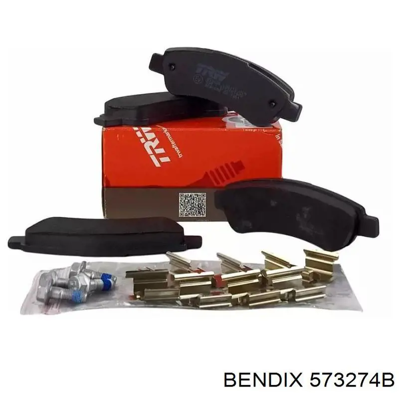 Купити 573274B Jurid/Bendix Задні колодки