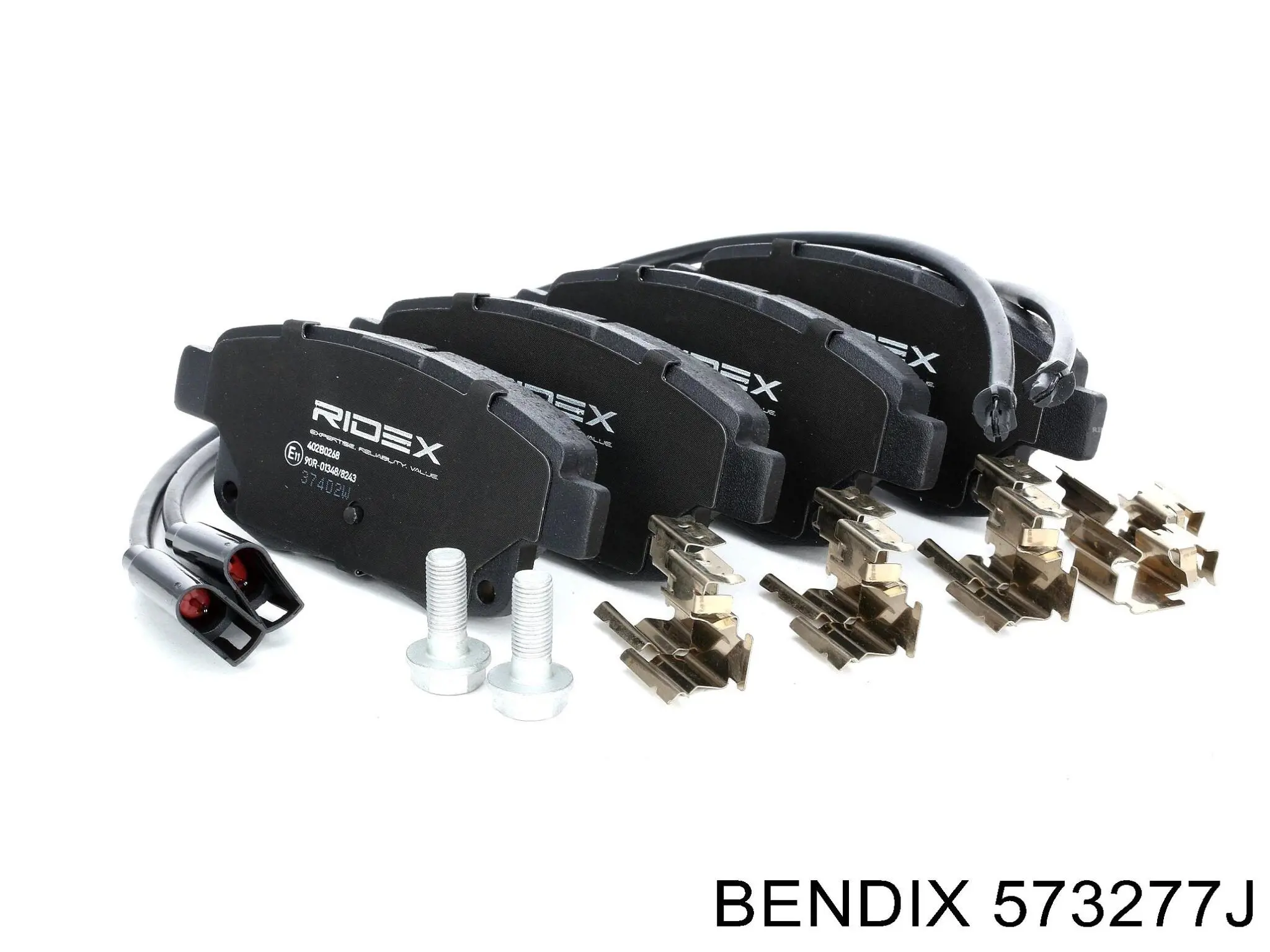 Задні гальмівні колодки Jurid/Bendix 573277J ціна, від 21.14 USD