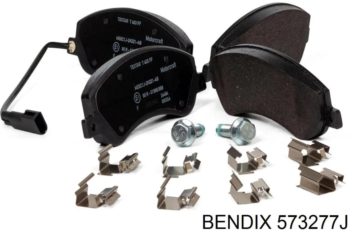 Купити 573277J Jurid/Bendix Задні колодки