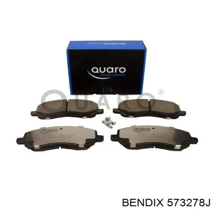 573278J Jurid/Bendix Передні гальмівні колодки