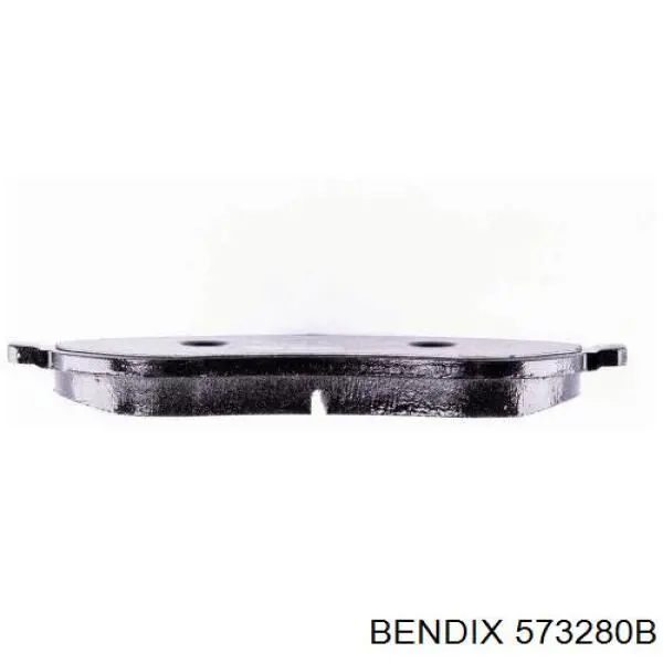 573280B Jurid/Bendix Передні гальмівні колодки