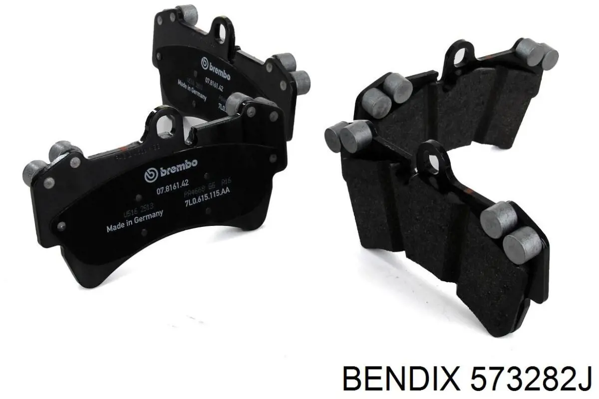 Купити 573282J Jurid/Bendix Колодки гальмівні передні, дискові