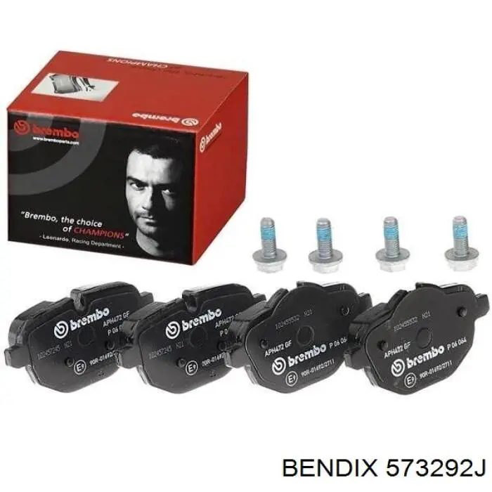 Тормозні колодки Jurid/Bendix 573292J