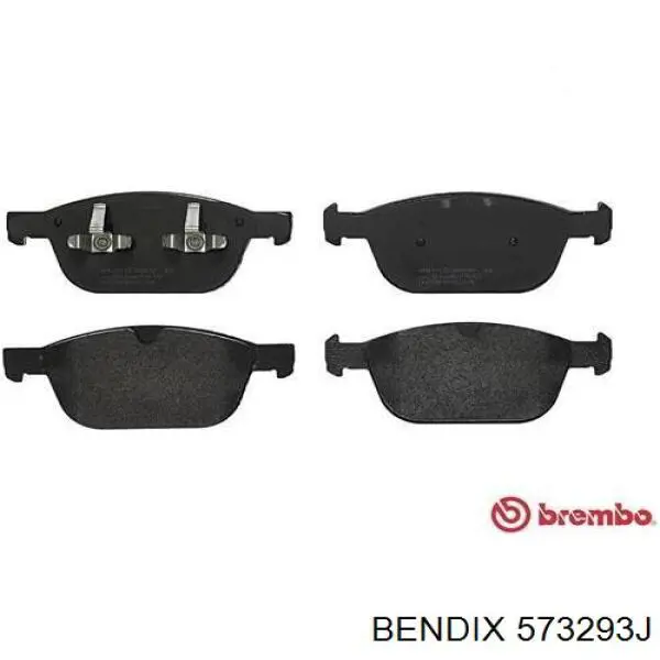Купити 573293J Jurid/Bendix Колодки гальмівні передні, дискові