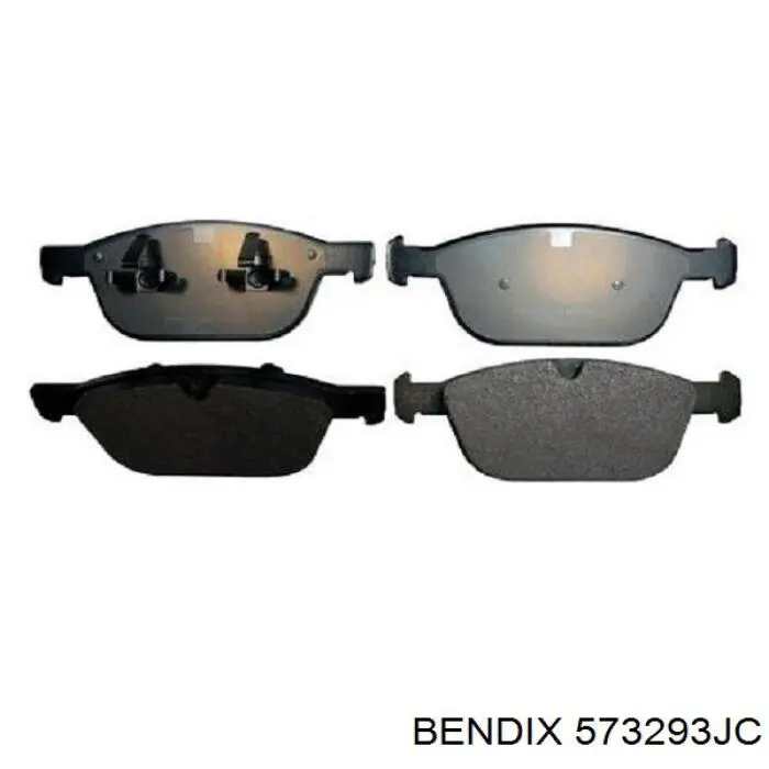 Гальмівні колодки Jurid/Bendix 573293JC ціна, від 46.78 USD