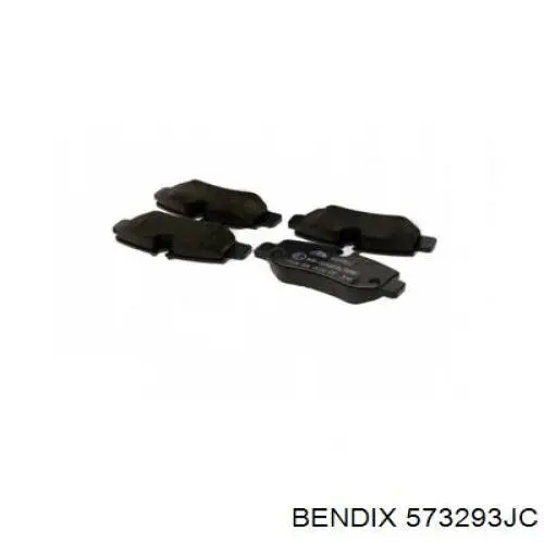 Передні тормозні колодки 573293JC Jurid/Bendix