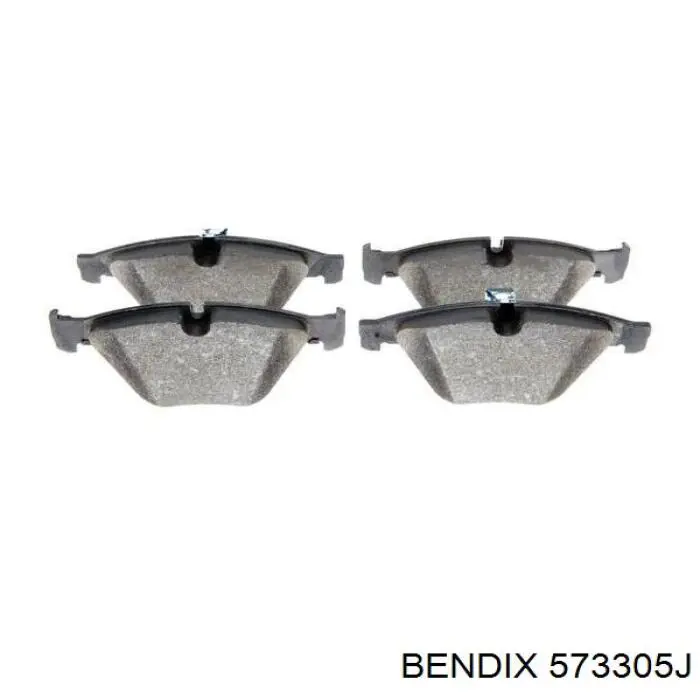 Тормозні колодки Jurid/Bendix 573305J