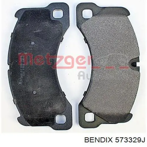 Передні тормозні колодки 573329J Jurid/Bendix