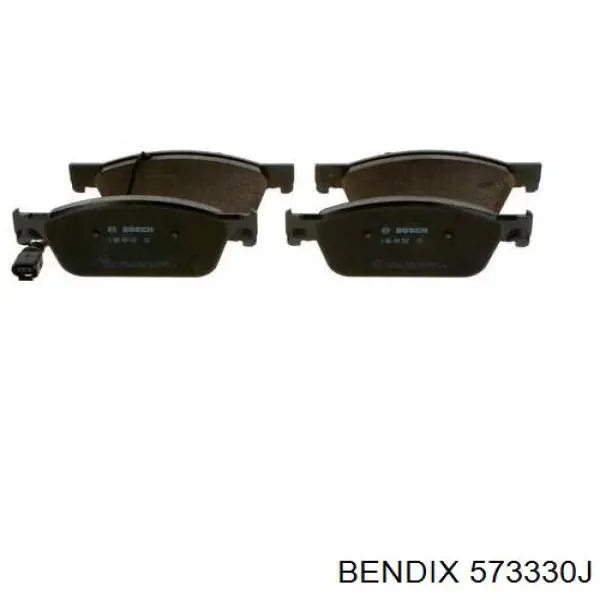Передні тормозні колодки 573330J Jurid/Bendix