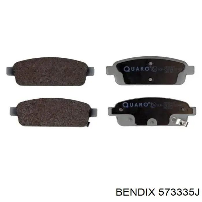 Купити 573335J Jurid/Bendix Задні колодки