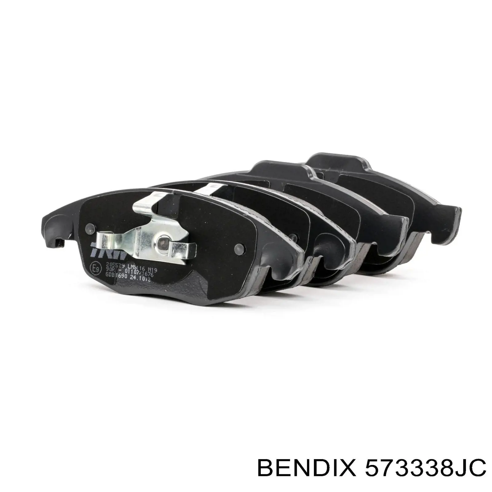 Передні тормозні колодки 573338JC Jurid/Bendix