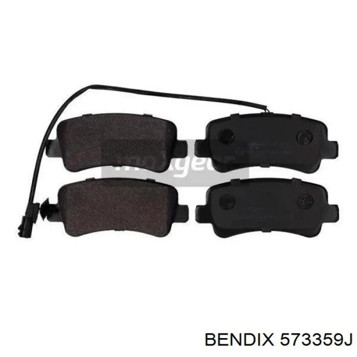Купити 573359J Jurid/Bendix Задні колодки